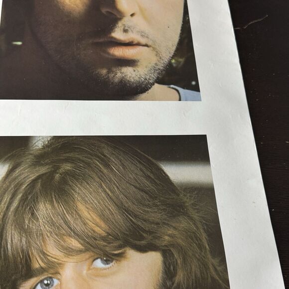 Beatles White Album Poster Apple Corps 35”x23” John Paul George Ringo Portraits - Picture 5 of 12